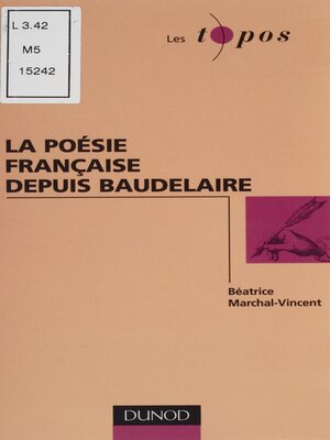 cover image of La Poésie française depuis Baudelaire
